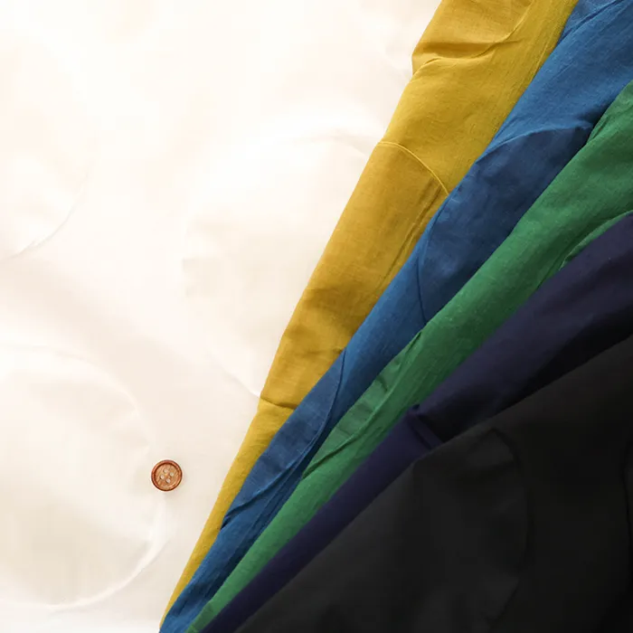 コットンノビリティリップル生地　ドット柄