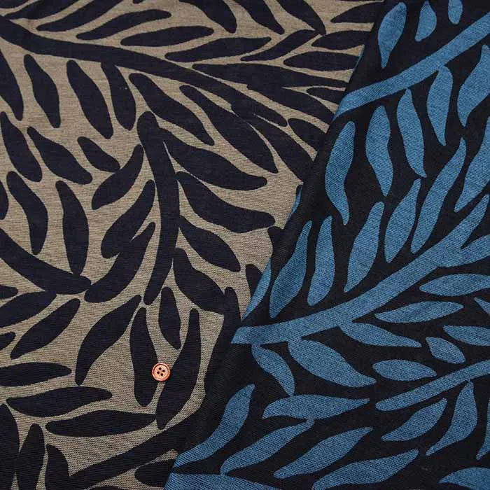 ラミー天竺ニットプリント生地　モノフェルン