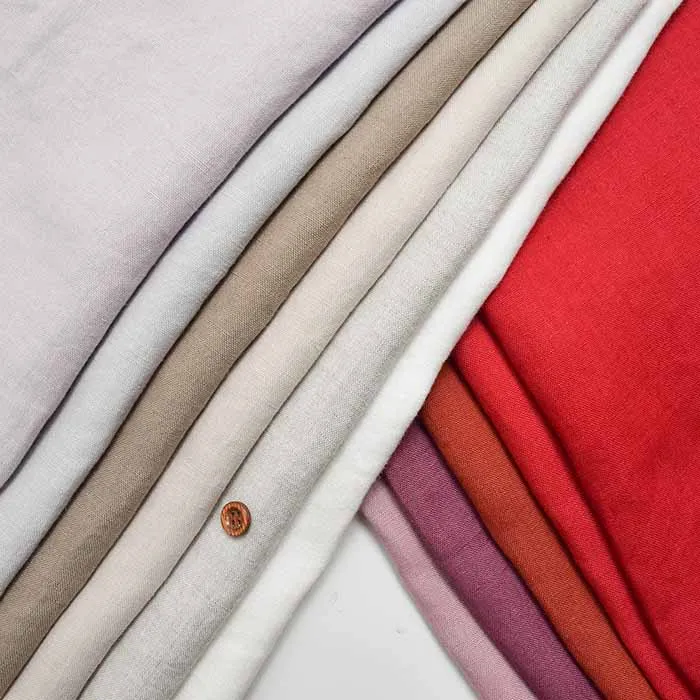 ベルギーリネンエアーイン（暖色系）（2-065-203026-red）