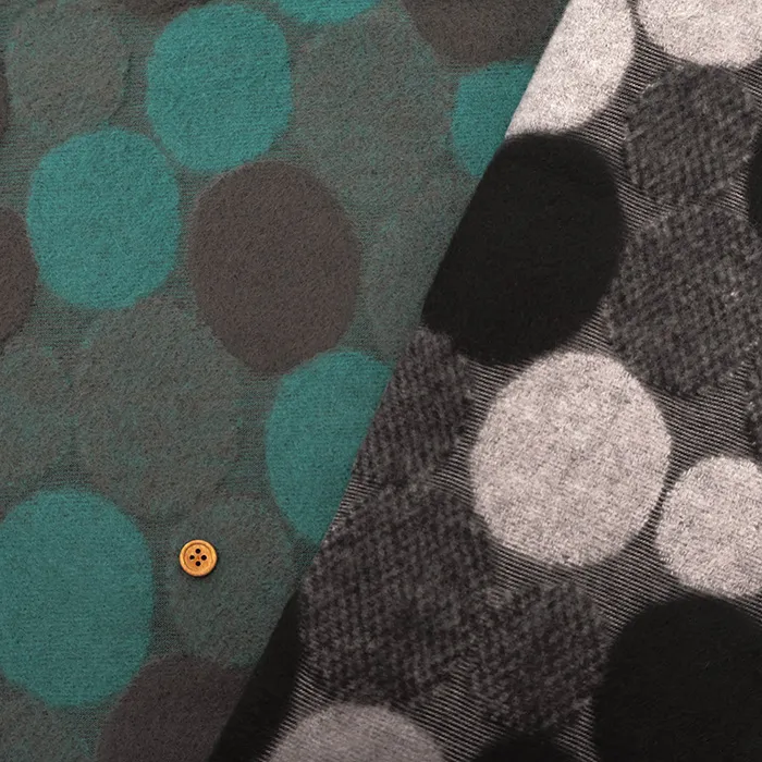 パイルジャガード生地　Dot