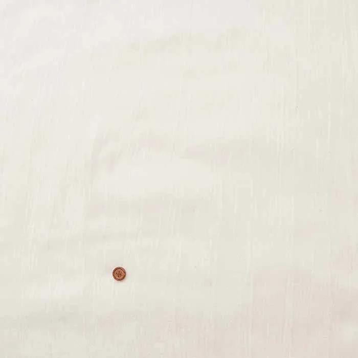 シルクコットン三重織生地　無地