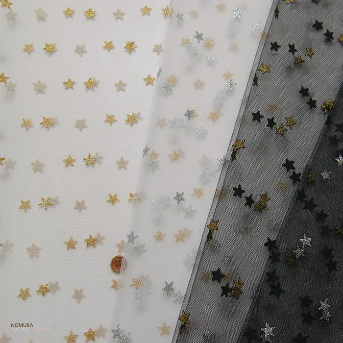 ラメスターグリッターチュール