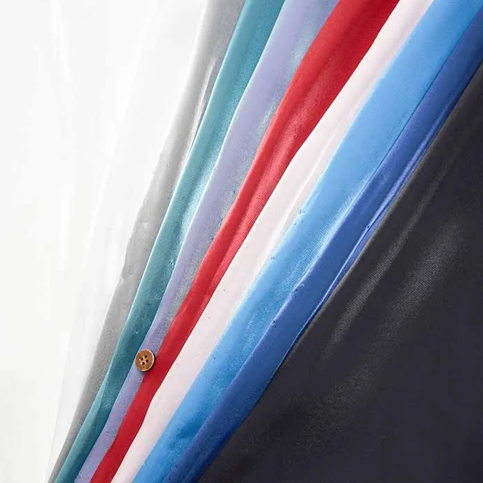 シャンブレーサテンオーガンジー