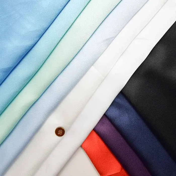 帯電防止加工　マリーナサテン　無地