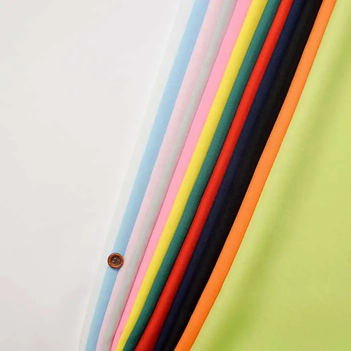 帯電防止加工　ポンジ生地　無地