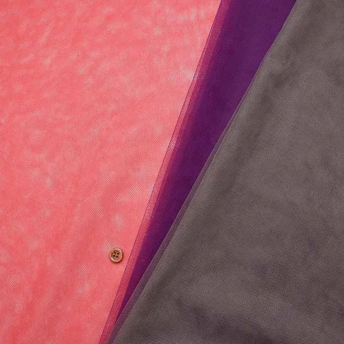 シフォンチュール生地　無地