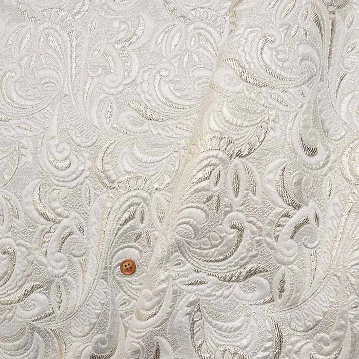 プラチナジャガード生地　エスニック