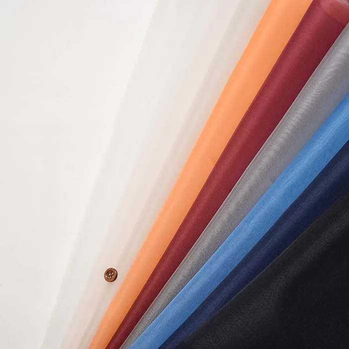 シルクオーガンジ―　無地