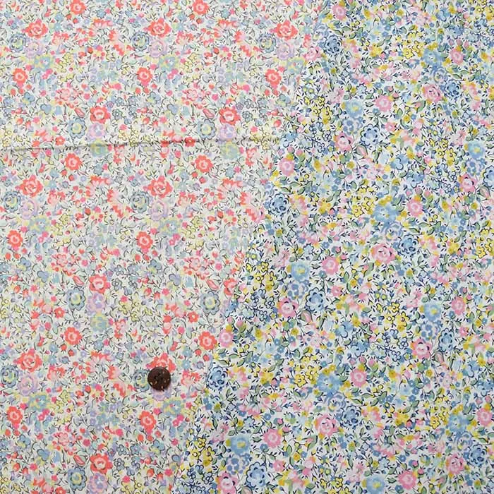 LIBERTY リバティ　コットンローンプリント生地   Emma and Georgina