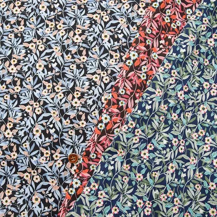 LIBERTY2019ｓ/ｓ リバティ　コットンローンプリント Brighton Blossam