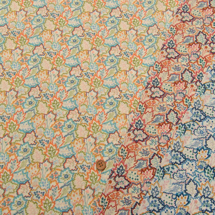 コットンローンプリントLIBERTY JAPAN"Leaf Canopy"