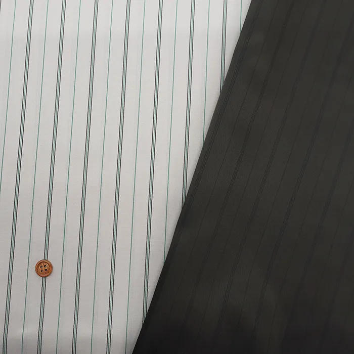 ポリエステル裏地　ストライプ