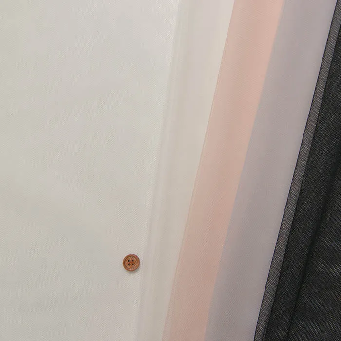 シフォンチュール無地