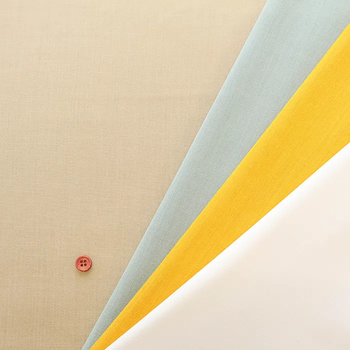 ポリエステルパウダリーストレッチ生地　無地