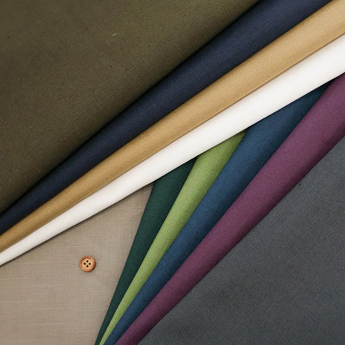 中国製　C/Lキャンバス生地　無地