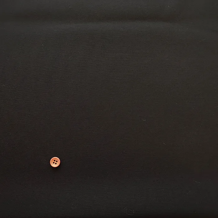 ウールブラックフォーマル生地　無地