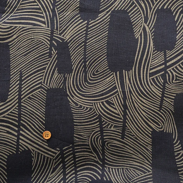 リネンクロス生地　フラワー