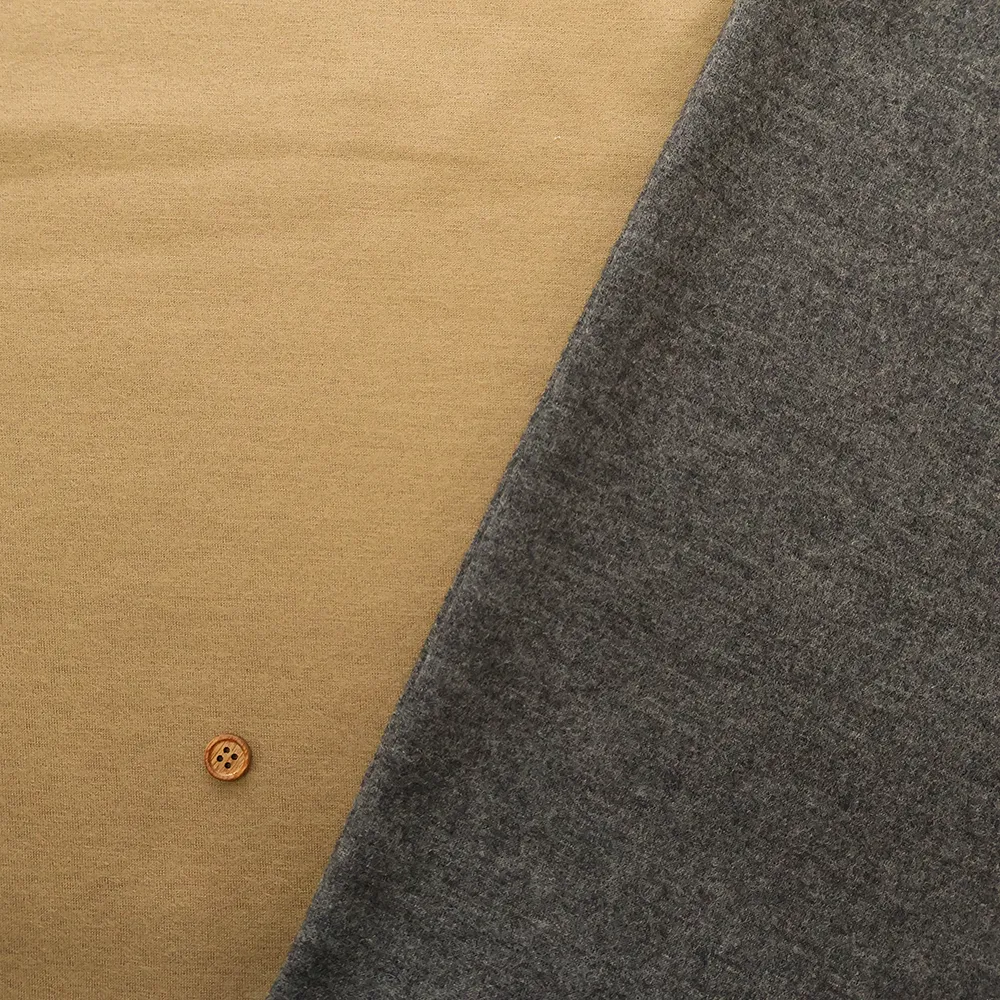 ウール天竺生地　無地