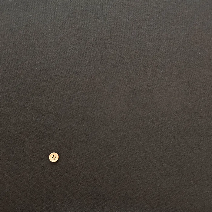 強撚ウール生地　無地