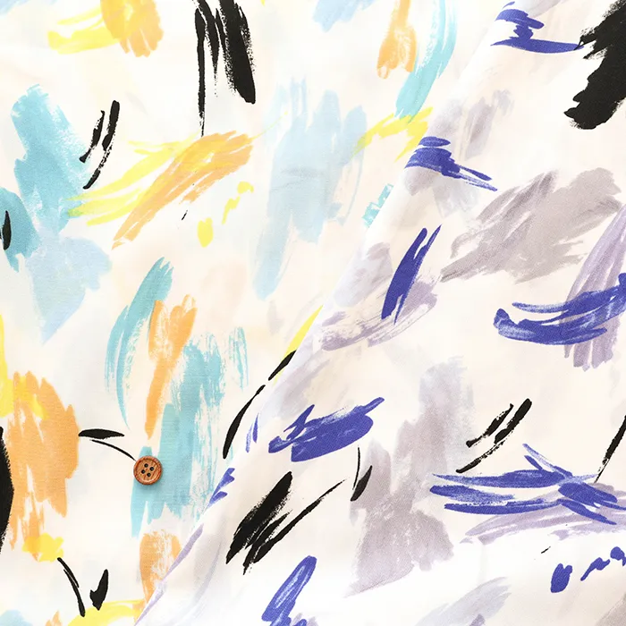 W巾　エステルプリント生地