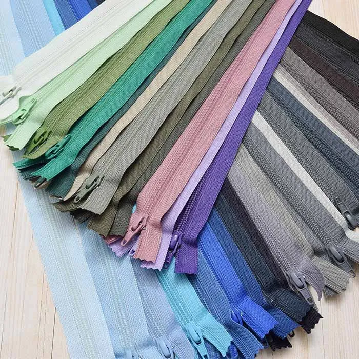 YKKフラットニットファスナー　50cm【寒色】