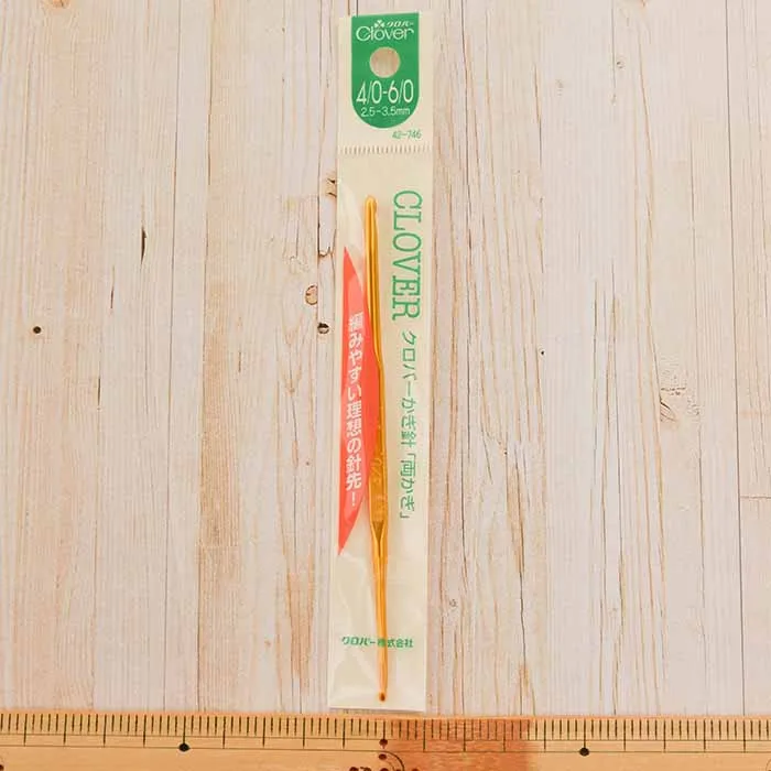 クロバー　両かぎ針4/0-6/0号