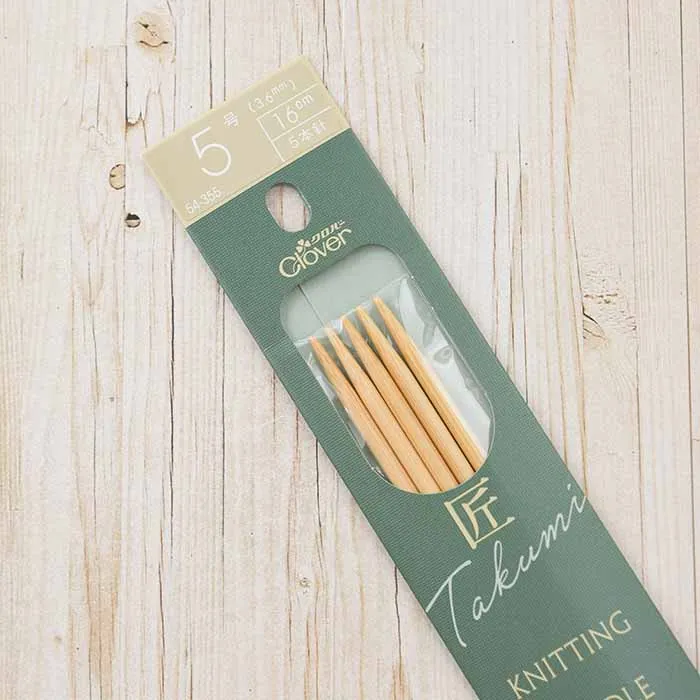 クロバー　「匠」5本針　16cm＜5号＞