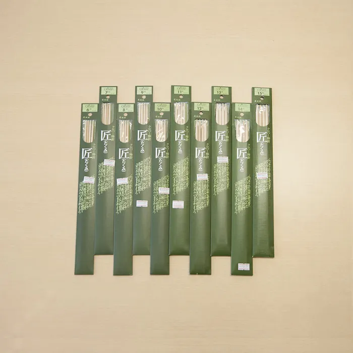 クローバー棒針　匠（たくみ）　4本針6号～15号