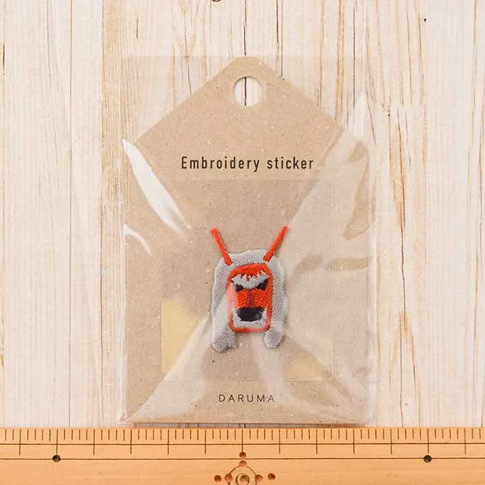 刺繍ステッカー　ナマハゲ