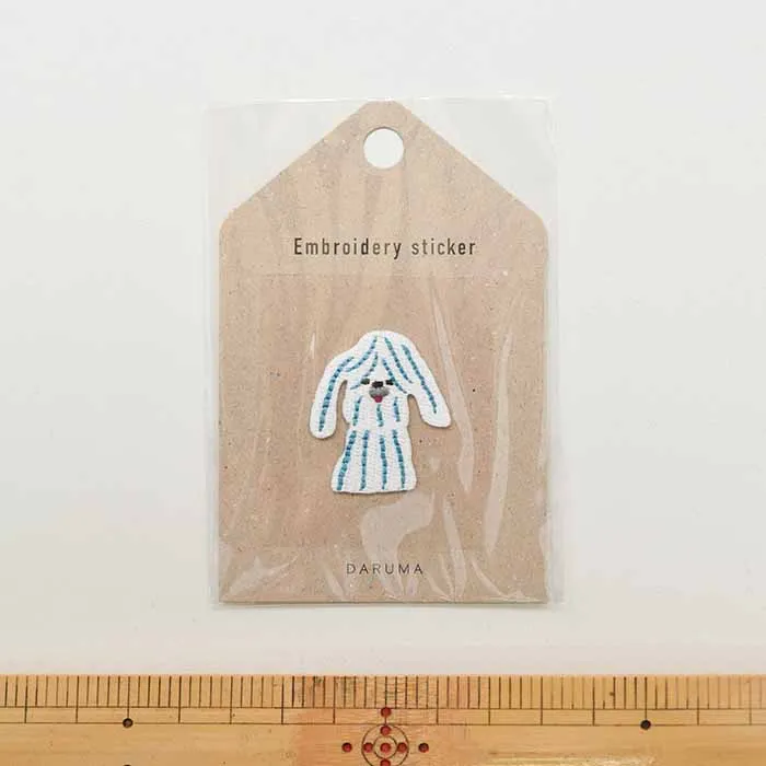 Embroidery sticker　刺繍ステッカー　Floppy