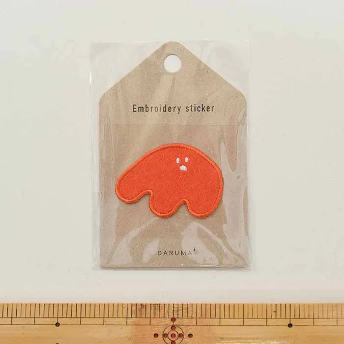 Embroidery sticker　刺繍ステッカー　Patch boy No.1