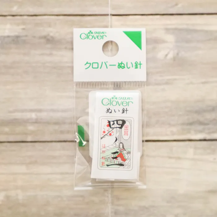 クロバー　ぬい針　金耳針　四ノ三