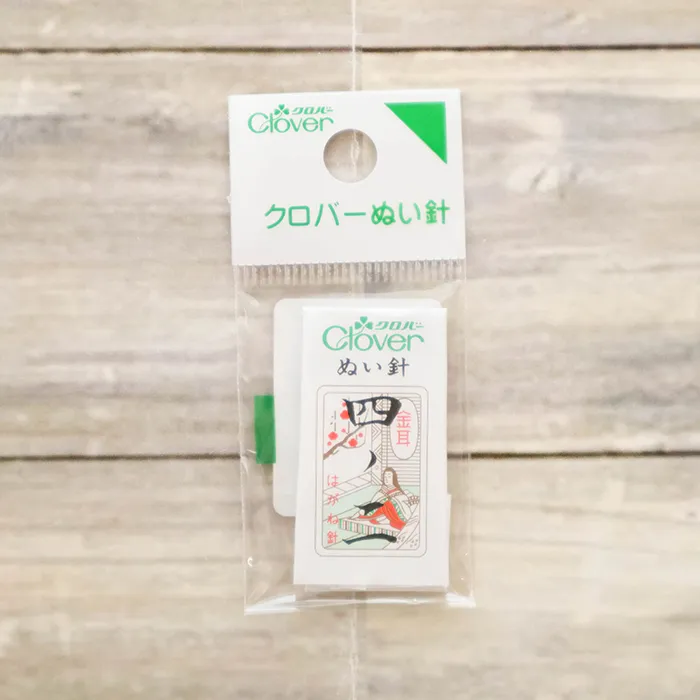 クロバー　ぬい針　金耳針　四ノ二