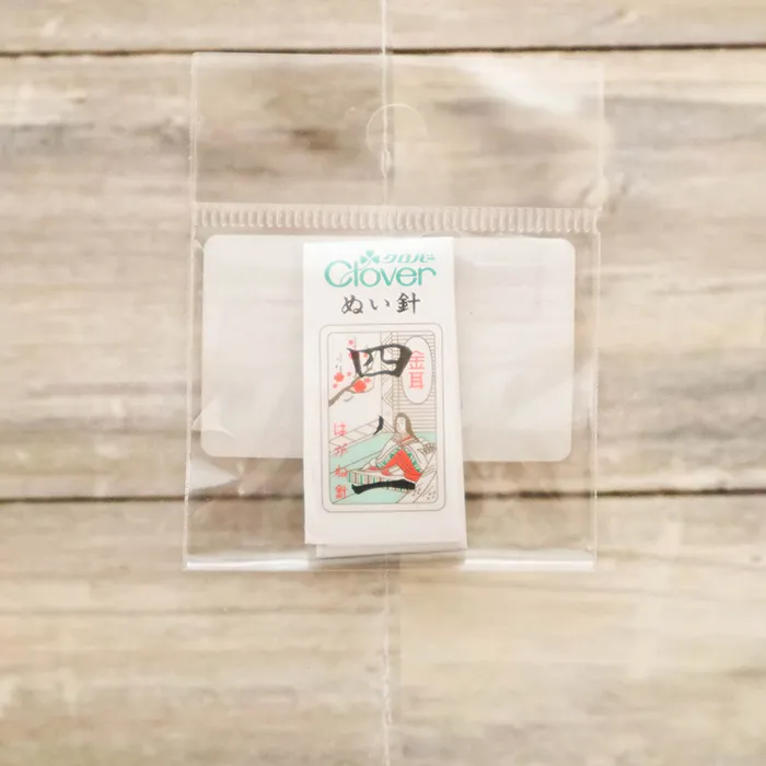 クロバー　ぬい針　金耳針　四ノ一