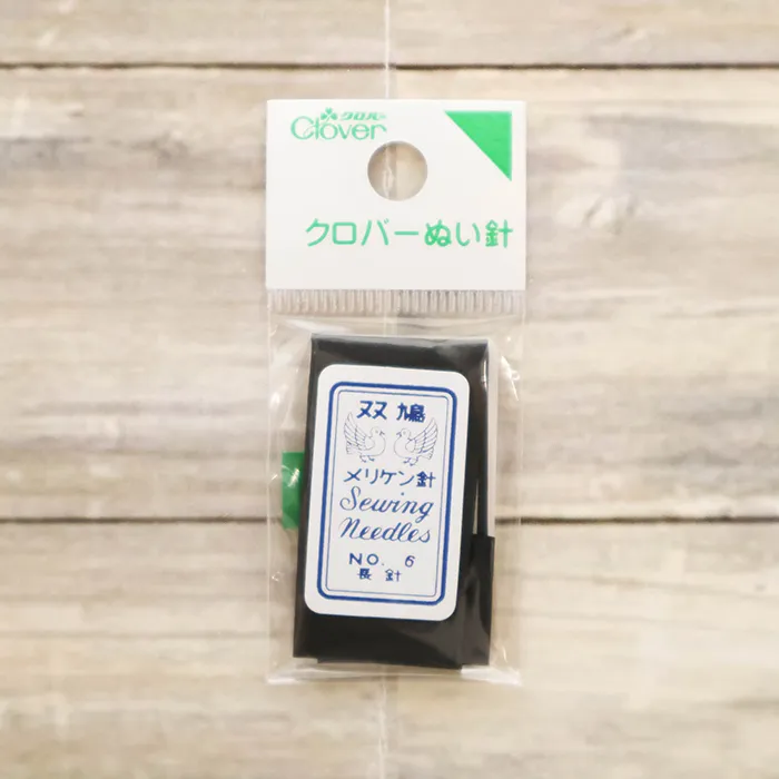 クロバー　双鳩メリケン針(長針)　No.6