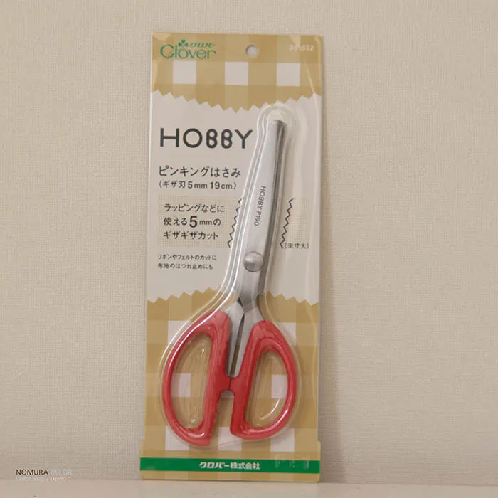 HOBBYピンキングはさみ"ギザ刃5mm19cm"