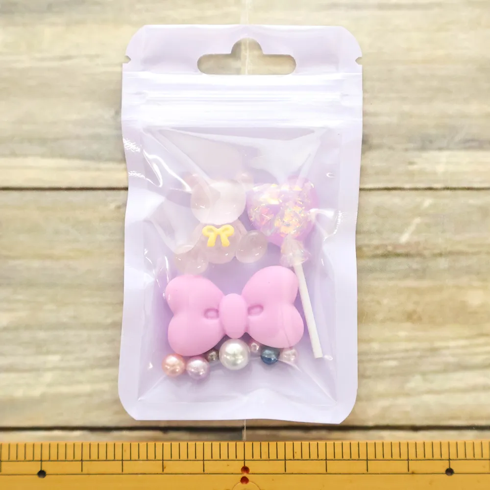 デコパーツミックス　M　パープル