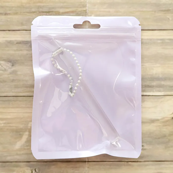 スティックキーホルダー　クリア