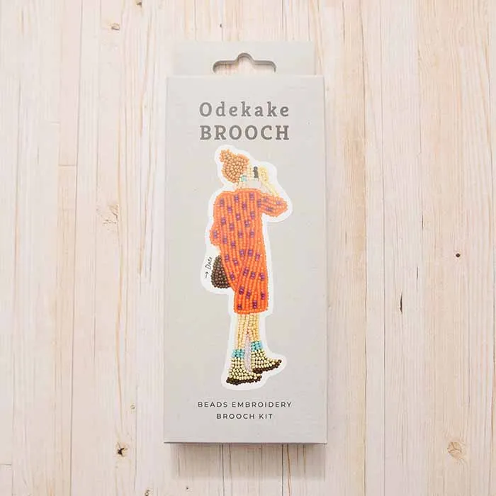 ビーズ刺繍キット　おでかけブローチ≪デート≫
