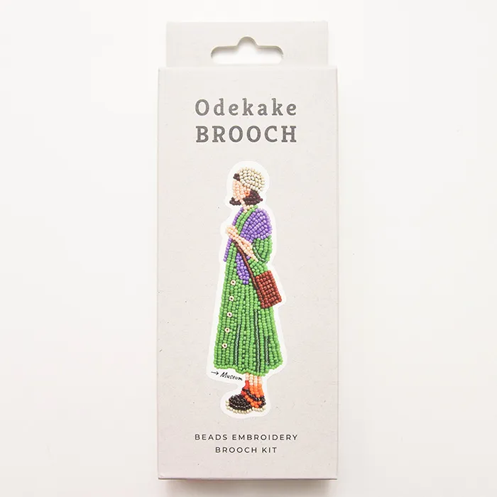 ビーズ刺繍キット　おでかけブローチ　≪ミュージアム≫