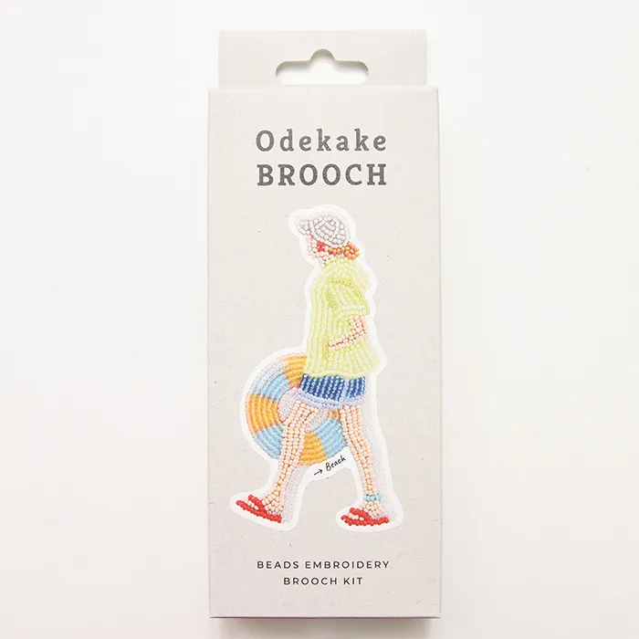 ビーズ刺繍キット　おでかけブローチ　≪ビーチ≫