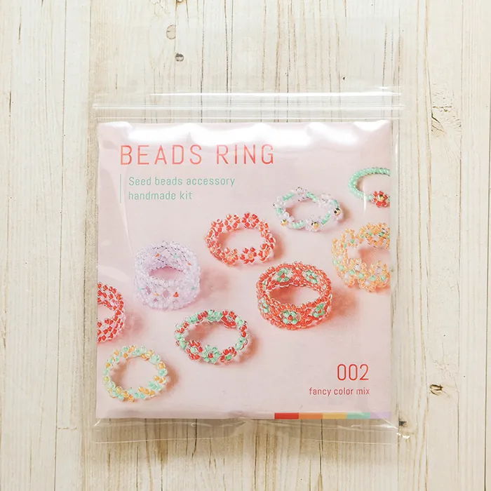 BEADS RINGキット　 ファンシーカラーミックス