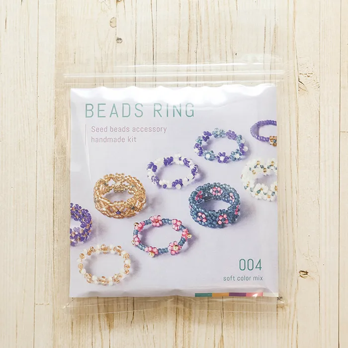 BEADS RINGキット　 ソフトカラーミックス