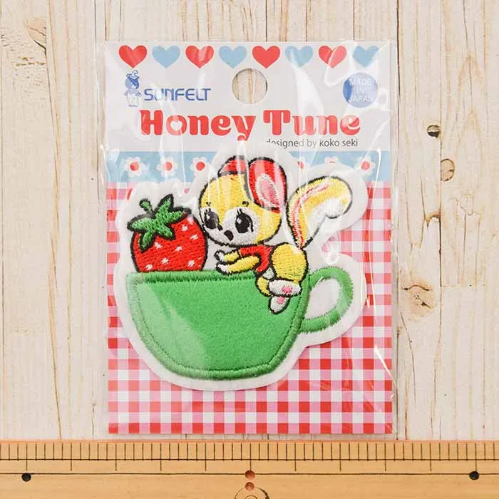 アイロン接着ワッペン　Honey Tune リリー