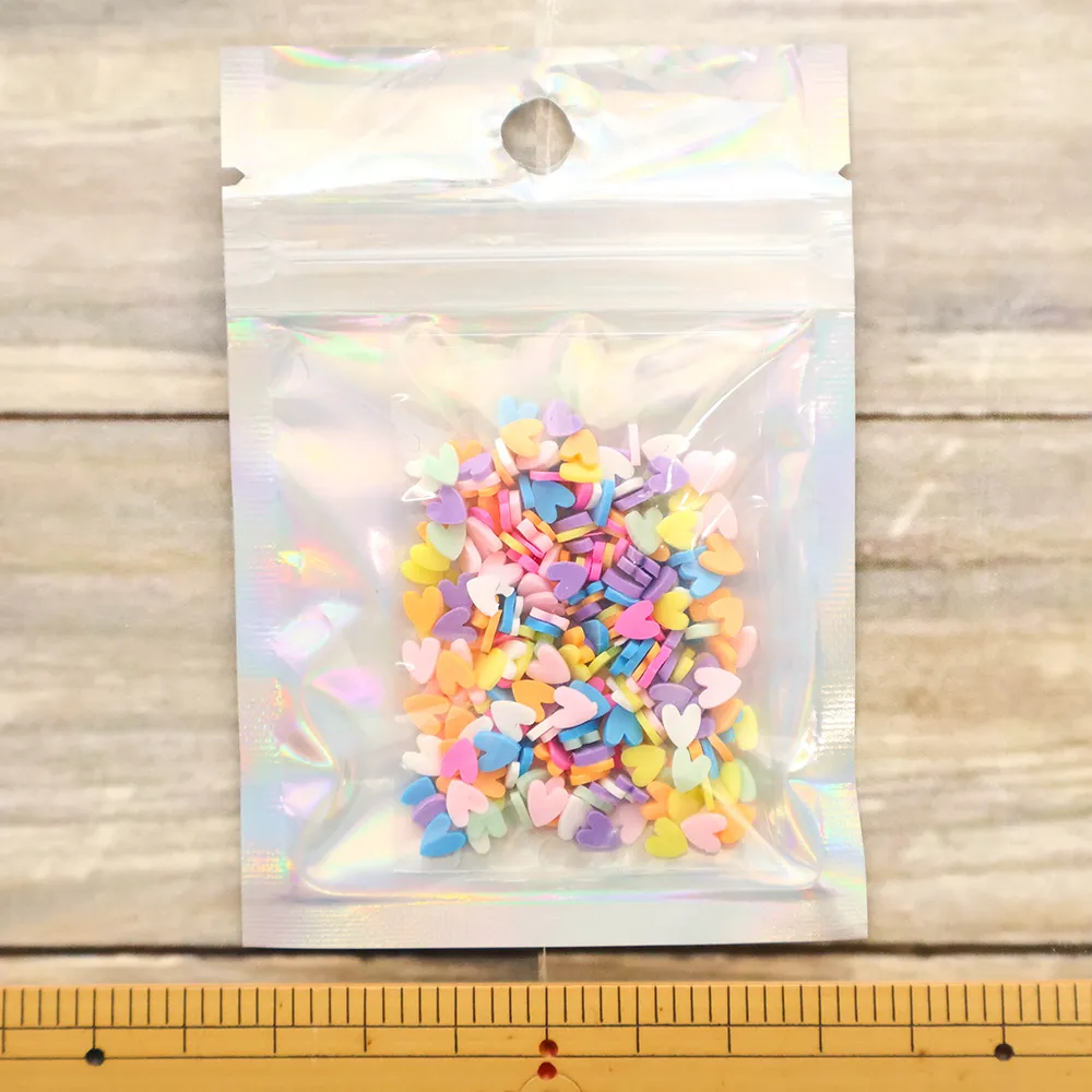 トッピングフレーク　カラフルハート