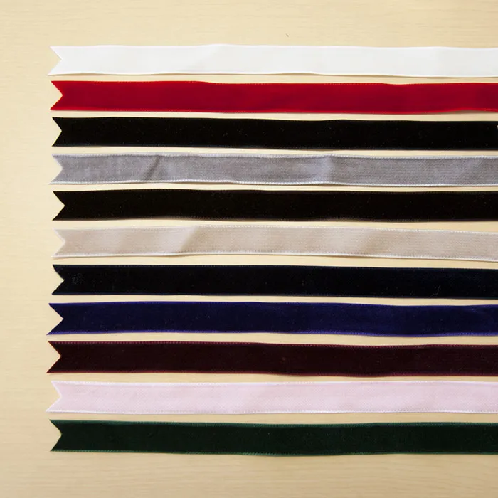 両面ベルベットリボン　18ｍｍ