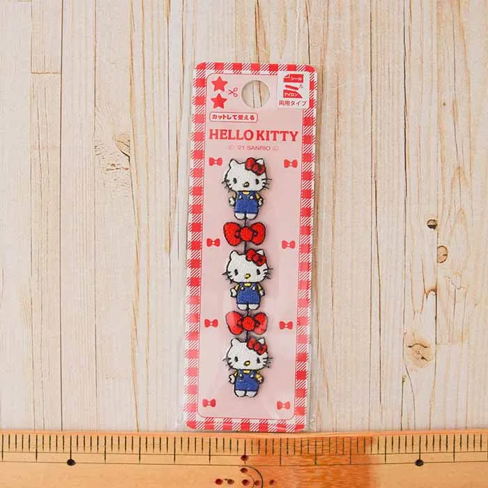 2Way接着ミニシールワッペン　キティ