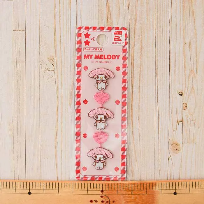 2Way接着ミニシールワッペン　マイメロ