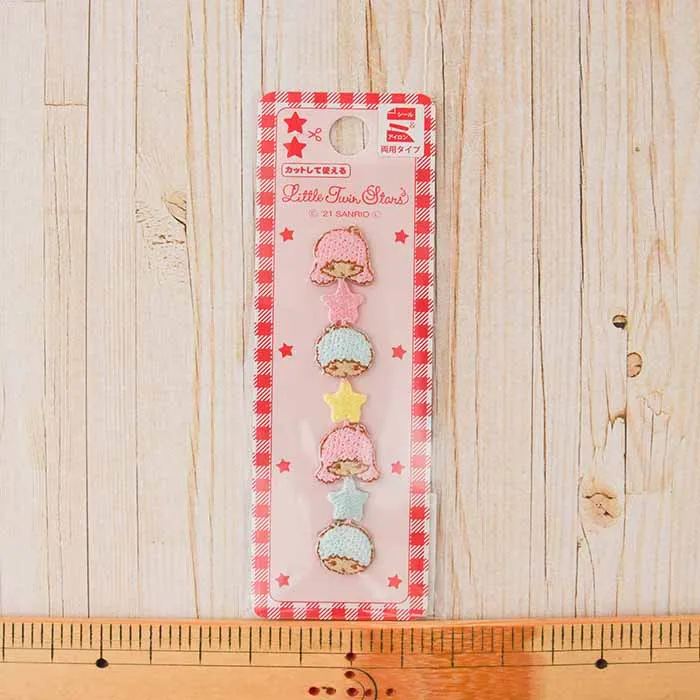 2Way接着ミニシールワッペン　キキララ