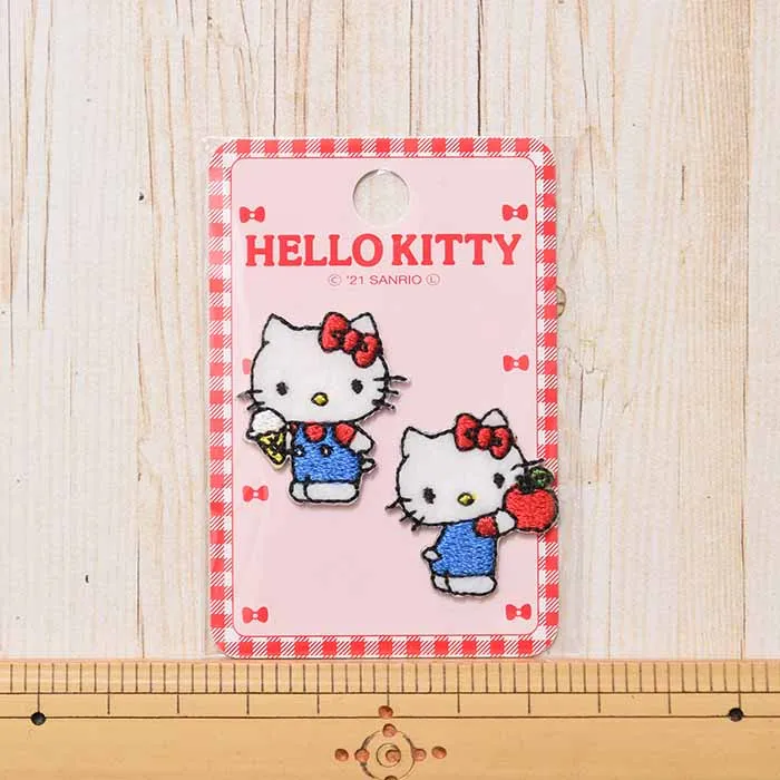 アイロン接着ワッペン　ミニワッペン　キティ